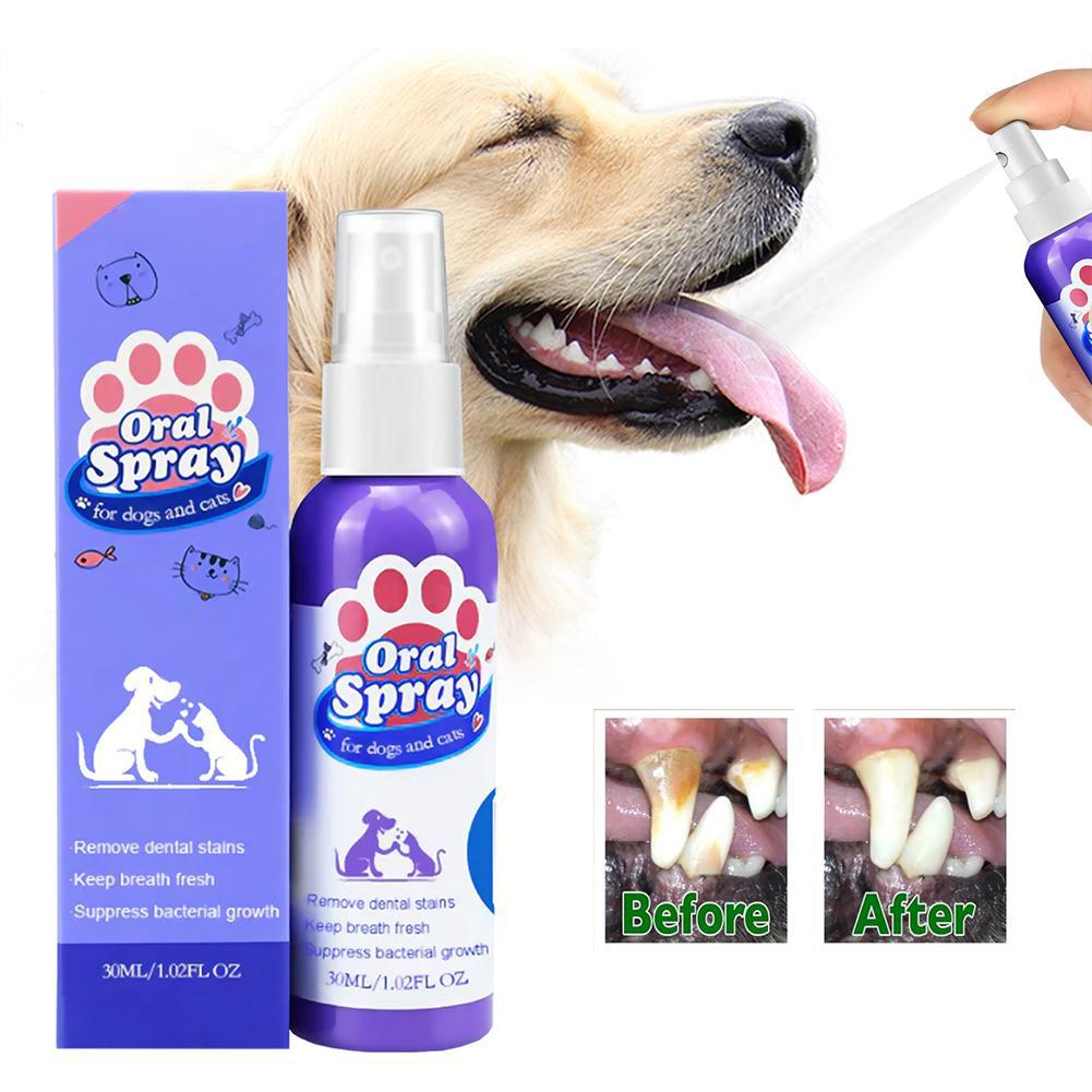 Spray buccal pour animaux de c - Teeth Whitening Mouthwash avis et prix