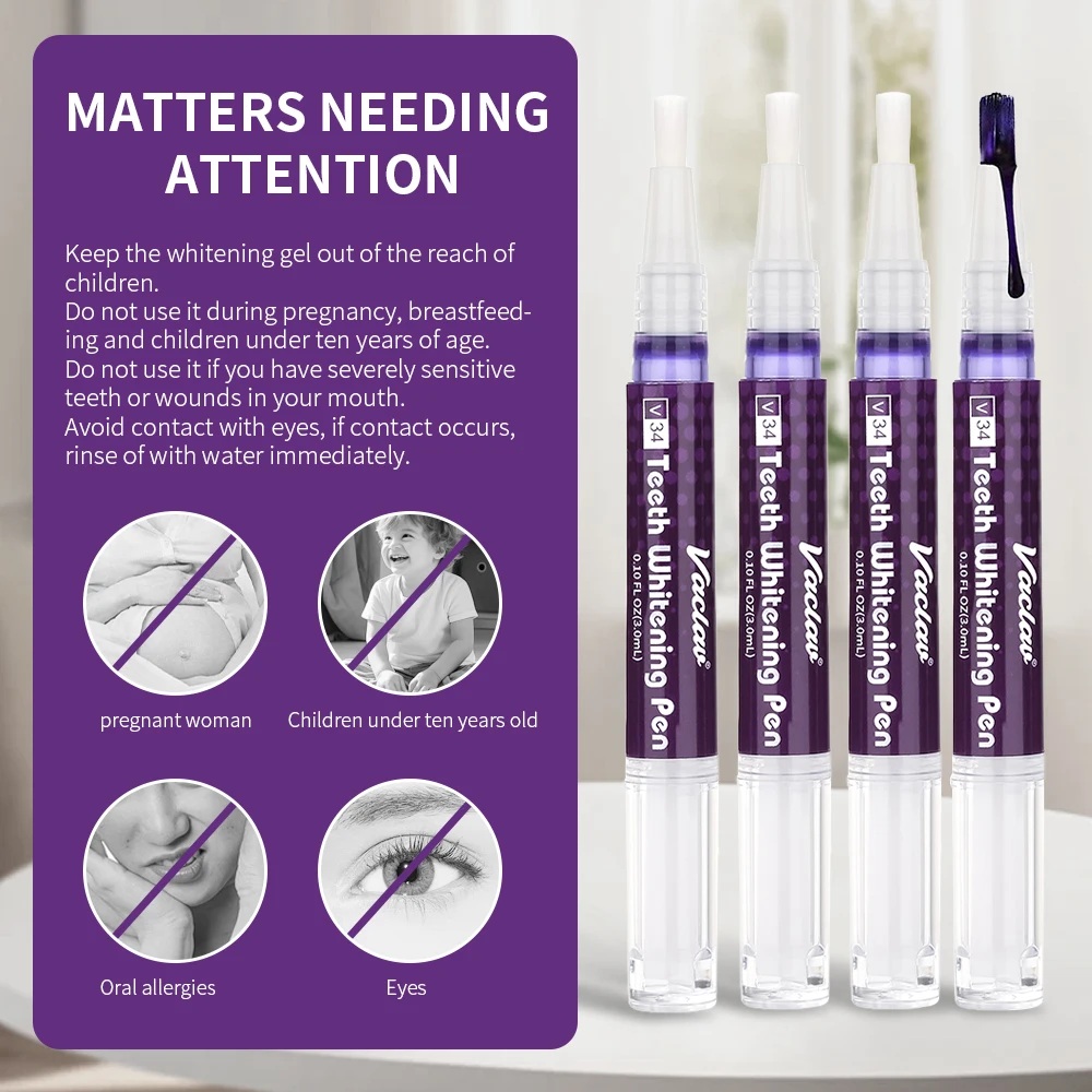 Stylo gel blanchissant pour le - Teeth Whitening Pens avis et prix