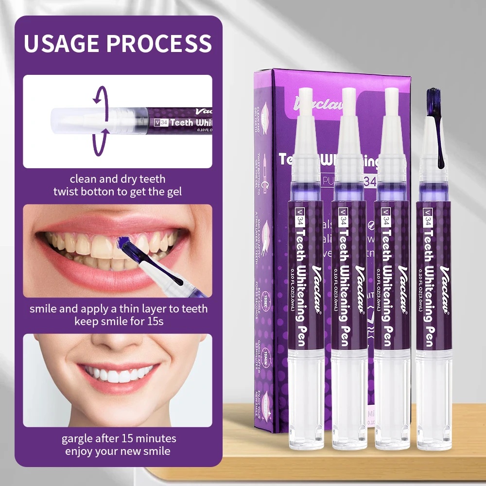 Stylo gel blanchissant pour le - Teeth Whitening Pens avis et prix